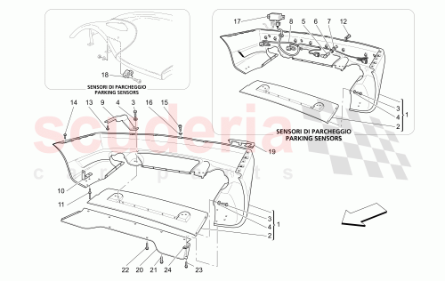 Part Diagram for Maserati 980138256