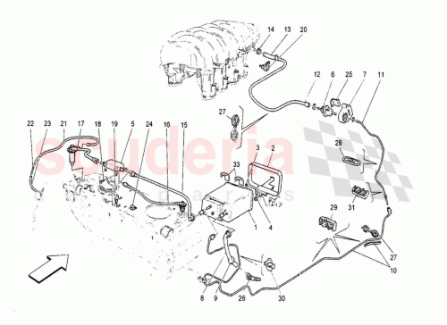 Part Diagram for Maserati 232806