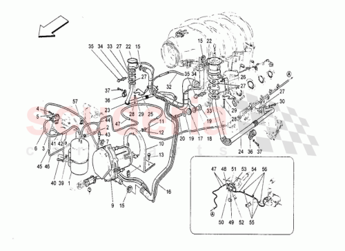 Part Diagram for Maserati 251359