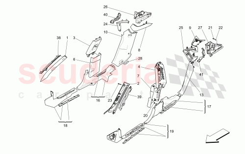 Part Diagram for Maserati 670048604
