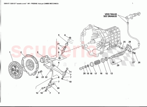 Part Diagram for Maserati 13507001