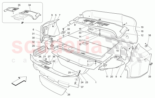 Part Diagram for Maserati 87627513