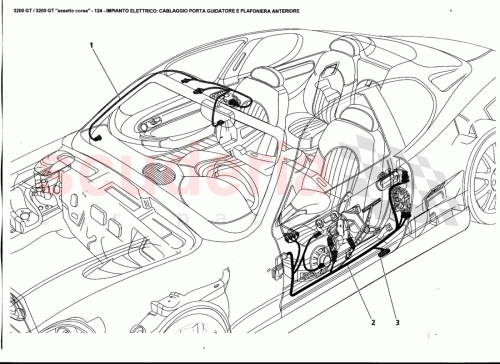 Part Diagram for Maserati 383000111