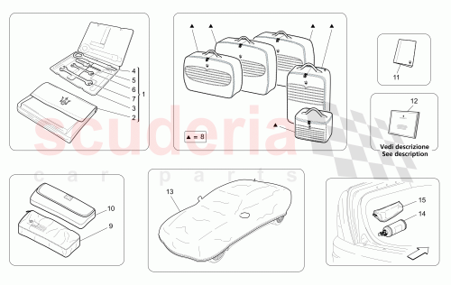 Part Diagram for Maserati 84740700