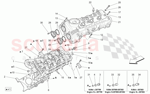 Part Diagram for Maserati 10839510