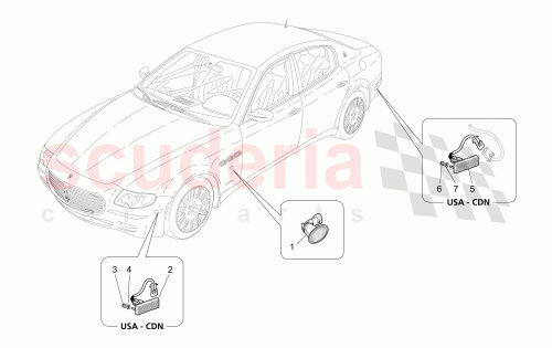 Part Diagram for Maserati 247024