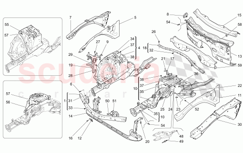 Part Diagram for Maserati 670034237