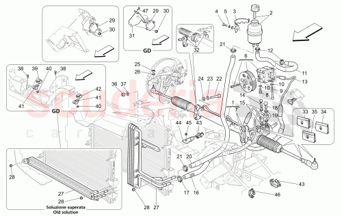 Part Diagram for Maserati 238888