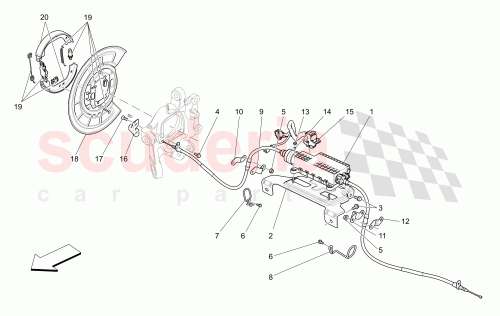 Part Diagram for Maserati 673000035