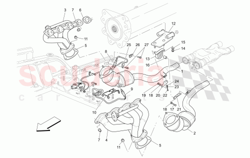 Part Diagram for Maserati 190622