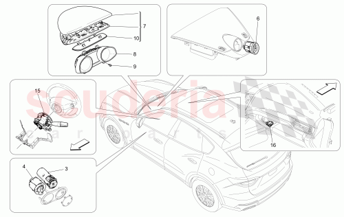 Part Diagram for Maserati 670105350