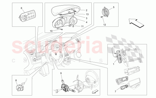 Part Diagram for Maserati 237799