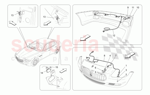 Part Diagram for Maserati 239082