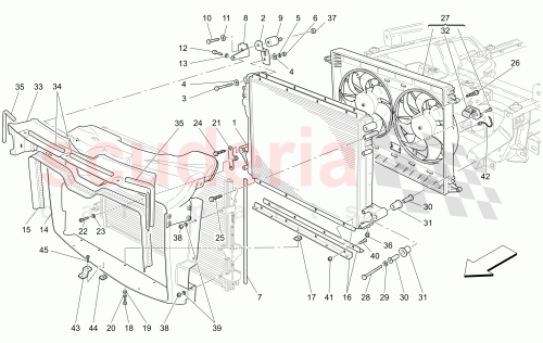 Part Diagram for Maserati 198352