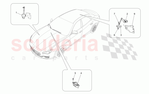 Part Diagram for Maserati 670036542