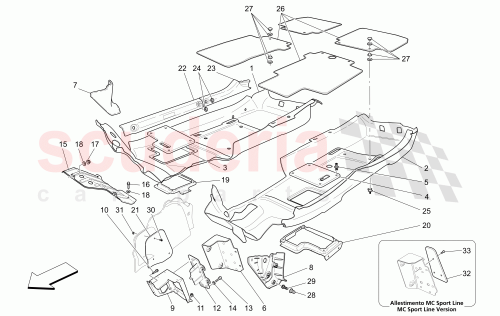 Part Diagram for Maserati 981606821
