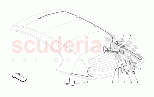 Part Diagram for Maserati 350604