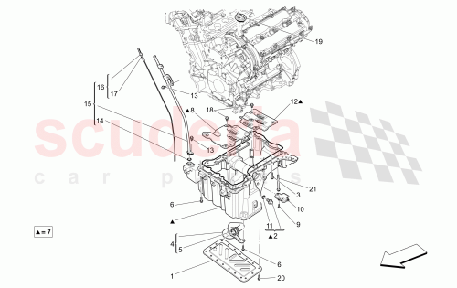 Part Diagram for Maserati 46328812