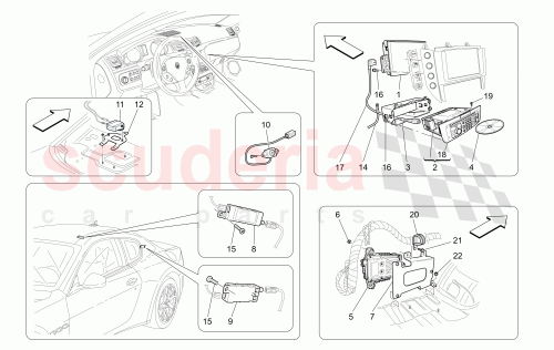 Part Diagram for Maserati 980145448