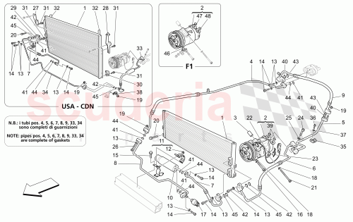 Part Diagram for Maserati 46476438