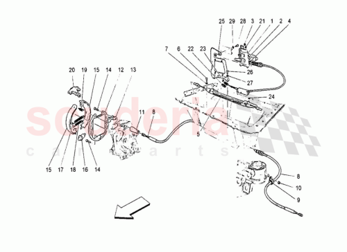 Part Diagram for Maserati 980145862