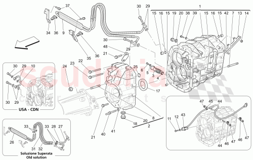 Part Diagram for Maserati 219501