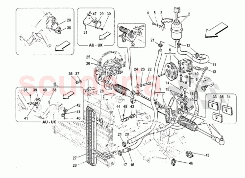Part Diagram for Maserati 102742