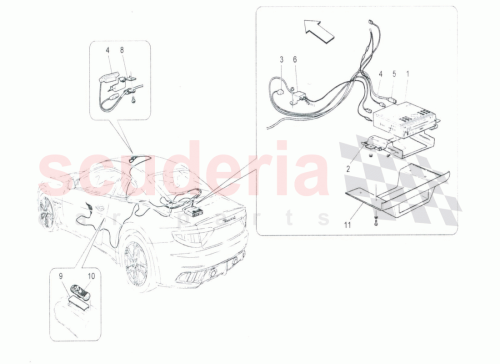 Part Diagram for Maserati 241093
