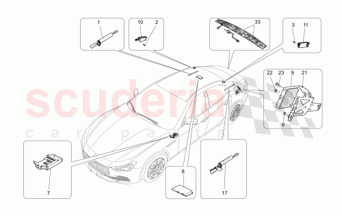 Part Diagram for Maserati 670006543