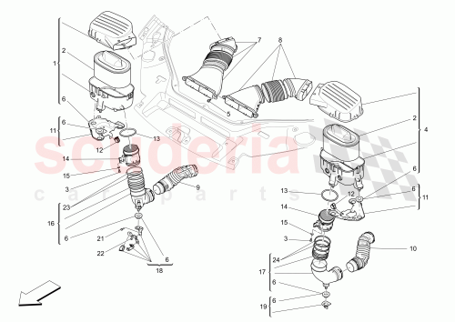 Part Diagram for Maserati 670031927