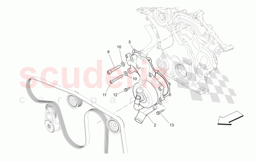 Part Diagram for Maserati 673002678