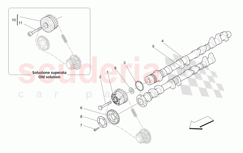 Part Diagram for Maserati 233289