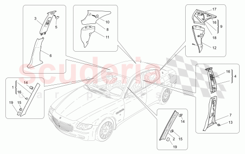 Part Diagram for Maserati 981302807