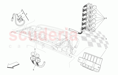 Part Diagram for Maserati 980138238