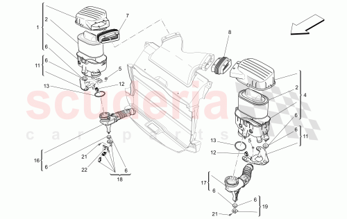 Part Diagram for Maserati 670038727