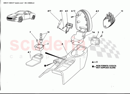 Part Diagram for Maserati 9810017