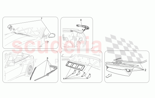 Part Diagram for Maserati 940000715