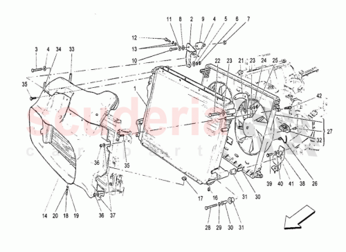Part Diagram for Maserati 197585