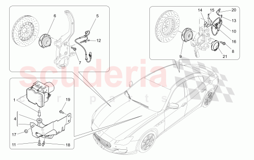 Part Diagram for Maserati 670036877