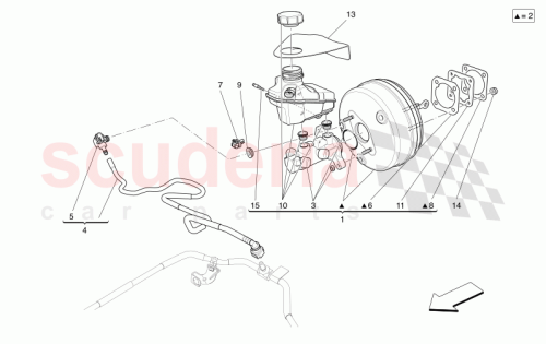 Part Diagram for Maserati 670102492