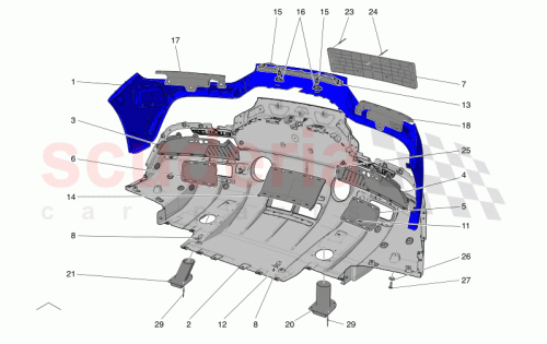 Part Diagram for Maserati 670308365
