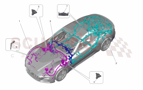 Part Diagram for Maserati 670309449