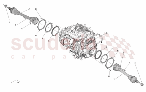 Part Diagram for Maserati 670217137