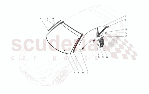 Part Diagram for Maserati 670312004