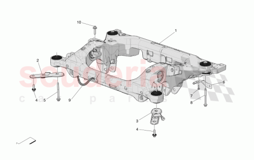 Part Diagram for Maserati 670182079