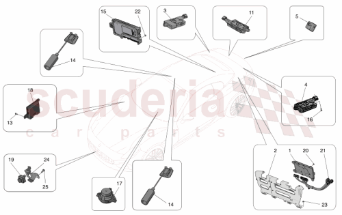 Part Diagram for Maserati 670159287