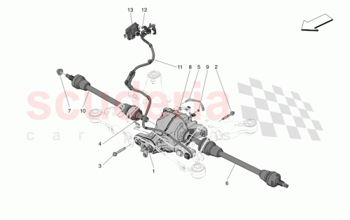 Part Diagram for Maserati 670218849