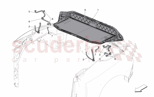 Part Diagram for Maserati 670219163