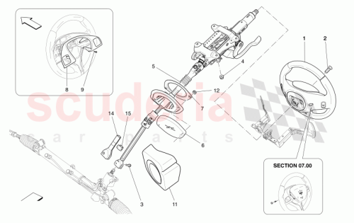 Part Diagram for Maserati 670168150