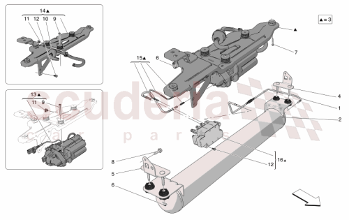 Part Diagram for Maserati 670222450